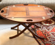 Table basse style marine, plateau amovib