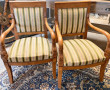 Paire de fauteuils style Restauration