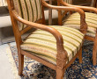 Paire de fauteuils style Restauration