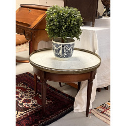 Table basse style bouillotte, plateau ma