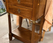 Chevet de style Empire en bois fruitier,
