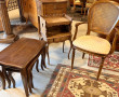 Lot comprenant 3 petites tables gigognes
