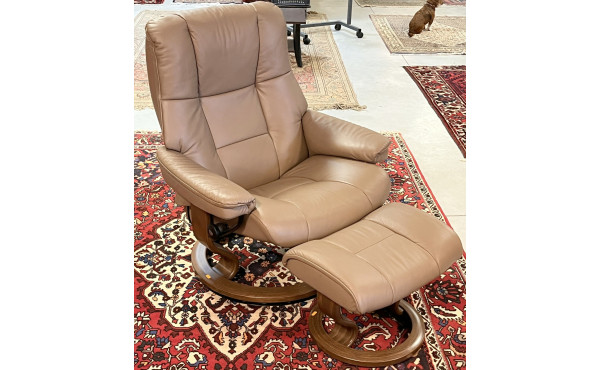 STRESS LESS - Fauteuil en cuir avec son 