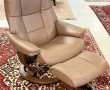 STRESS LESS - Fauteuil en cuir avec son 