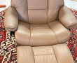 STRESS LESS - Fauteuil en cuir avec son 