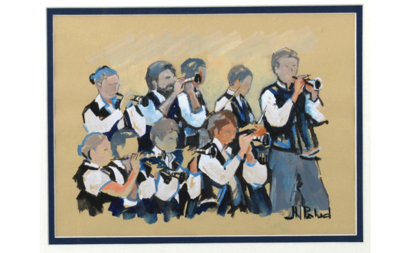 Jean-Noël PALUD (Xxè-XXIè) "Le Bagad", g