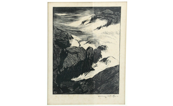 Henry Lucien CHEFFER (1880-1957) "Côte r