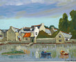 Lucien TANNEAU (Xxè-XXIè) "Vue de Pont-C
