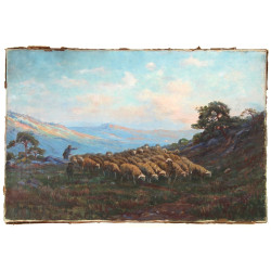 Mathurin JANSSAUD (1857-1940) "Gardien d