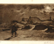 Henri DELAVALLEE ( 1862-1943) "Retour de