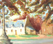 R. ROUSSEL (Xxème) "Calvaire de St Germa