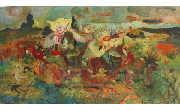 Hervé KERVELLA (Xxème) "Musiciens et kor