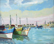 Lucien TANNEAU (Xxè-XXIè) "Le port de Le
