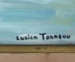 Lucien TANNEAU (Xxè-XXIè) "Le port de Le