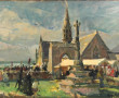 Emile SIMON (1890-1976) "Jour de Pardon"