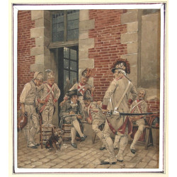 Ernest MEISSONIER (1815-1891), attribué 