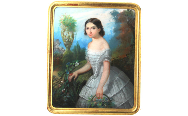 Urbain Jean VIGUIER (1803-1877) "Portrai