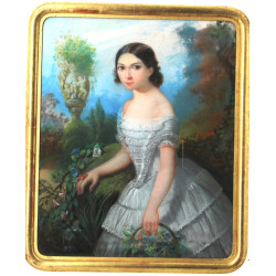 Urbain Jean VIGUIER (1803-1877) "Portrai