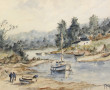 Yves MURY (Xxème) "Petit fond de ria ave