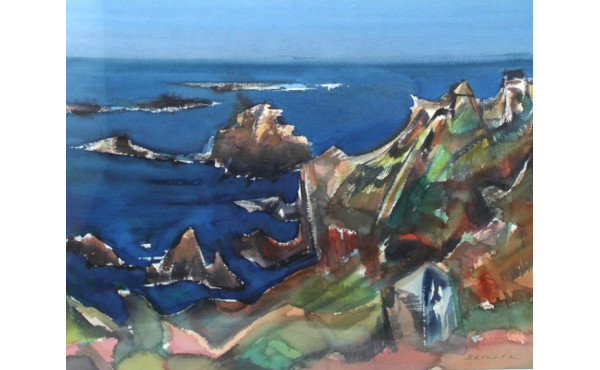 Jacques BRENNER (1936-2023) "Côte sauvag