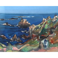 Jacques BRENNER (1936-2023) "Côte sauvag