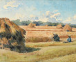 H. BEGHIN (XIXè-Xxè) "Scène aux champs",