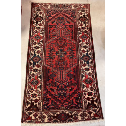 Tapis iranien en laine points noués dans