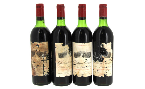 4 B Ch CANON 1976 1er GCC St Emilion (EL