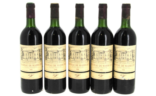 5 B Ch MARBUZET 1988 St Estèphe