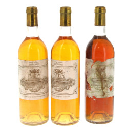 3 B Ch FILHOT 1986 2e GCC Sauternes (1 E