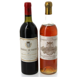 Lot de 2 bouteilles: 1 B Ch du Tertre 19