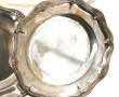 Lot de 3 plats en métal argenté : deux p