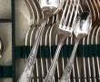Ménagère en métal argenté de style Louis