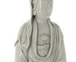 GUANYIN - Grand sujet en porcelaine blan