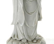 GUANYIN - Grand sujet en porcelaine blan