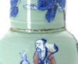 CHINE XVIIIème - Vase balustre "Yenyen" 