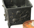 ASIE - Lot comprenant un cache-pot en mé