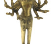 VISHNU - Statuette hindoue en laiton rep