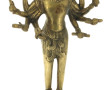 VISHNU - Statuette hindoue en laiton rep