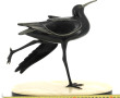 "Oiseau" sujet en régule reposant sur un