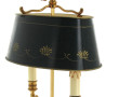 Lampe de bureau style bouillotte en bron