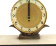 Pendule à l'hirondelle, vers 1950, métal