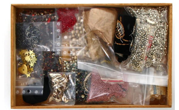 Pour costumes bretons - Lot de perles an