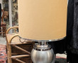 Lampe boules See Delmas en métal chromé,