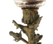 Lampe à pétrole ancienne à piètement en 
