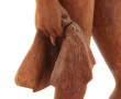 Baigneuse africaine, sculpture en bois, 