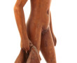 Baigneuse africaine, sculpture en bois, 