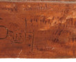 Baigneuse africaine, sculpture en bois, 
