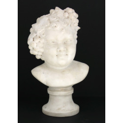 Ecole Italienne Xxème - Buste de Bacchus