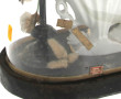 Globe de mariée ancien, sur base en bois